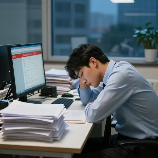 他低效的工作方法常常导致项目延期。