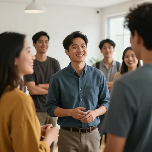 我们很高兴你能来参加聚会。