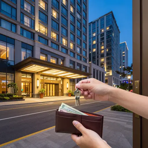 有很多酒店，但如果你不想花任何现金，你可以住在我这里。