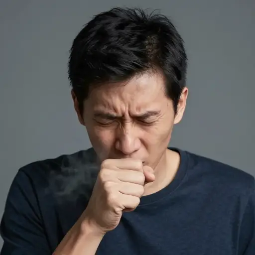 烟让我咳嗽。