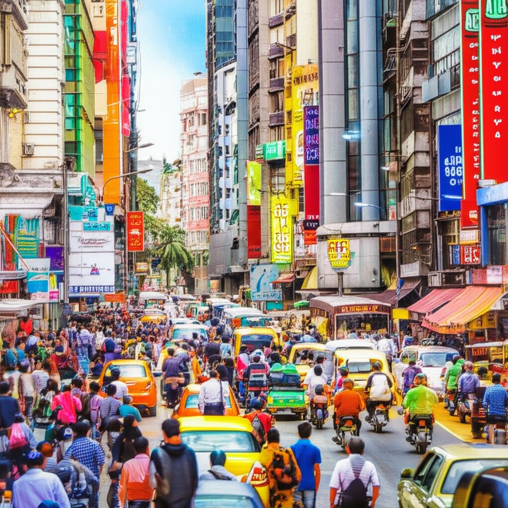 交通非常拥堵。