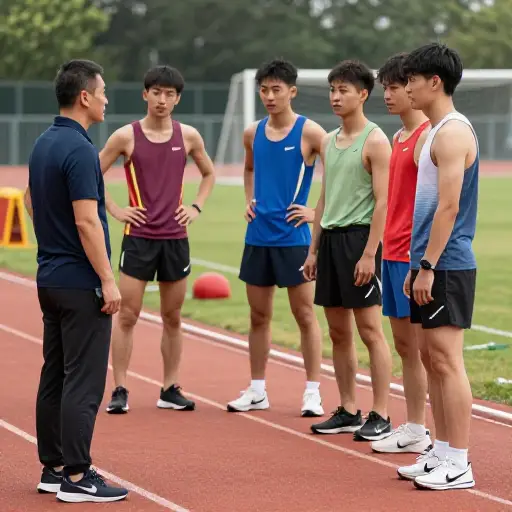 专家将指导运动员为即将到来的比赛。