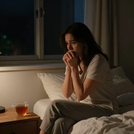 紧张会议后，她因思考后果而度过了一个不眠之夜。