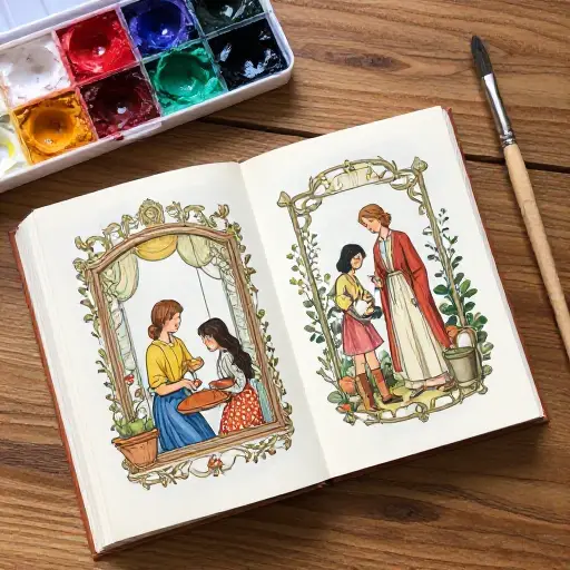 这本小说由一位著名艺术家插图。