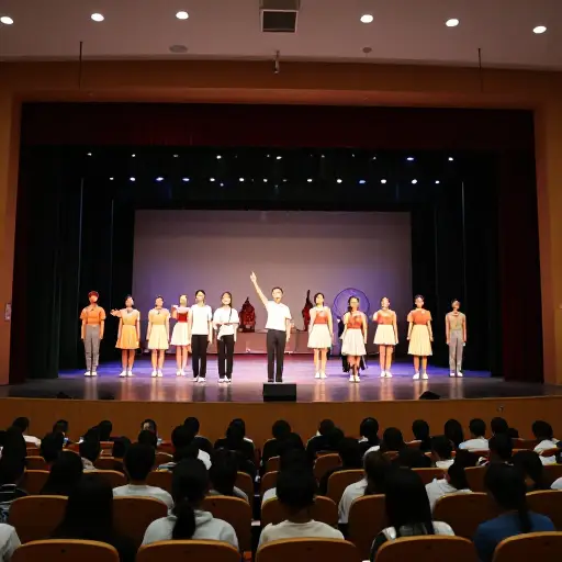 这学期学校正在上演《西区故事》。