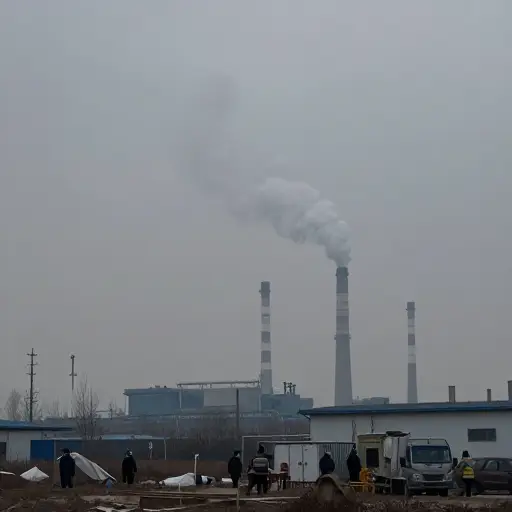 尽管有清理努力，工业区的恶劣空气还是难以忍受。