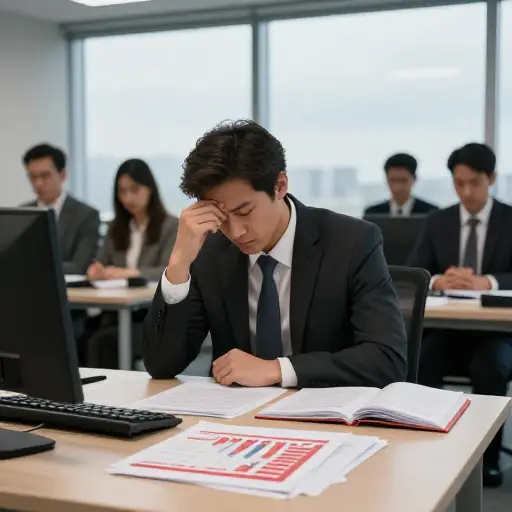 由于财务损失，这家公司濒临破产。