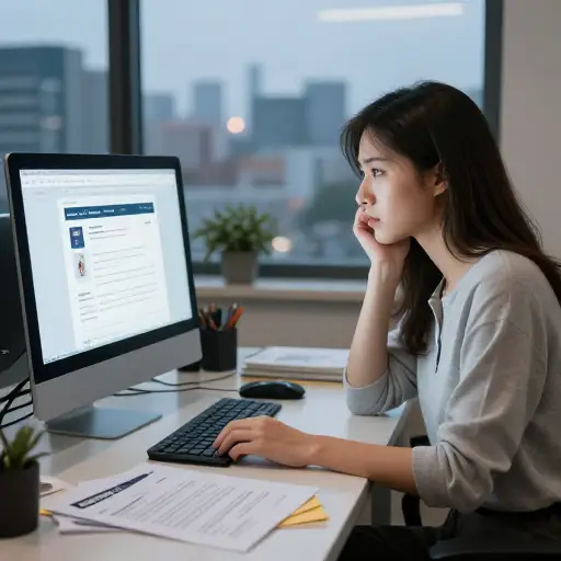 她想转行，但她知道这说起来容易做起来难。
