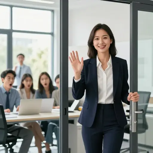 关于她要离开的谣言毫无根据。
