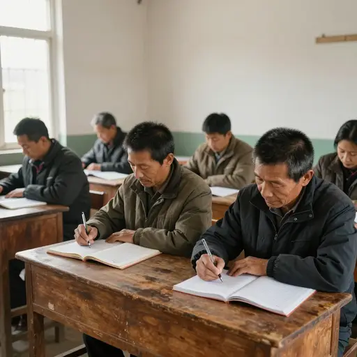 该项目旨在让村里的每个成年人都具备读写能力。