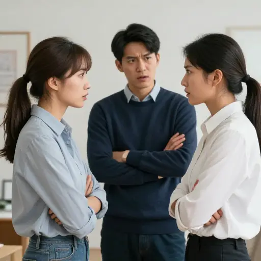每当我们争吵时，他总是站在爱丽丝那边。