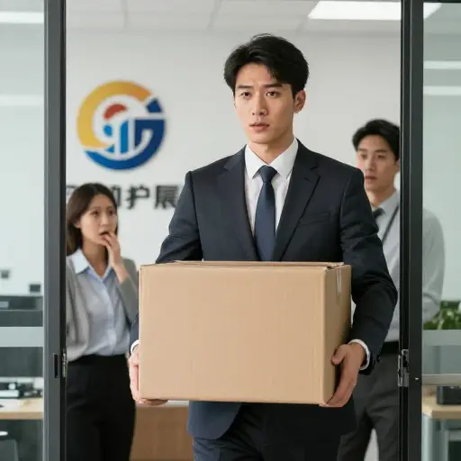 关键经理的辞职对公司来说是一个重大损失。