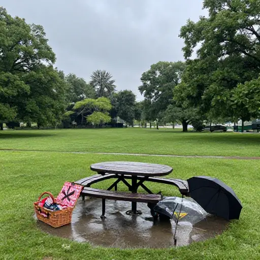 本周末下雨的可能性很大，所以我们应该重新安排野餐。