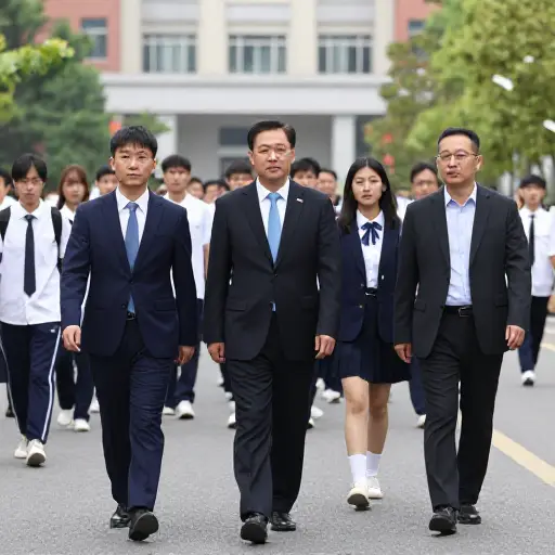 几位讲师加入游行，以示与学生的团结。