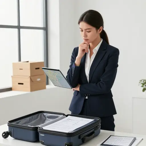 她本来计划去纽约出差，但客户临时改了见面地点。
