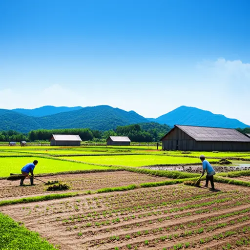 早期的定居者在这片肥沃的土地上建立了农场和村庄。