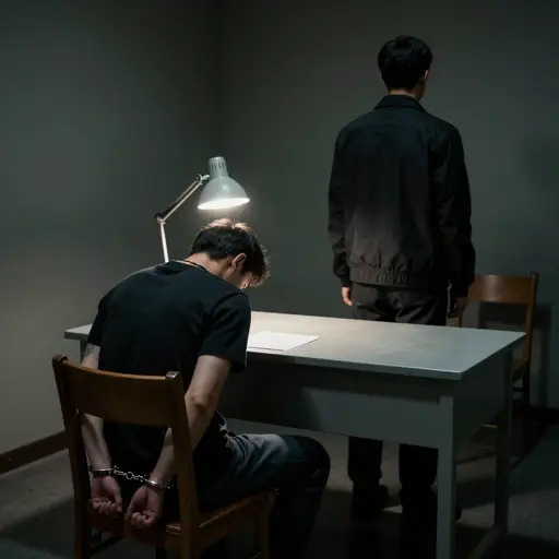 警察折磨嫌疑人以获取供词。