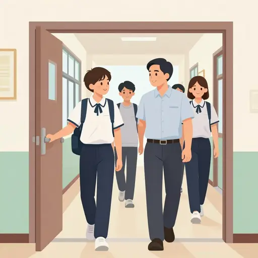 学生应当有礼貌。
