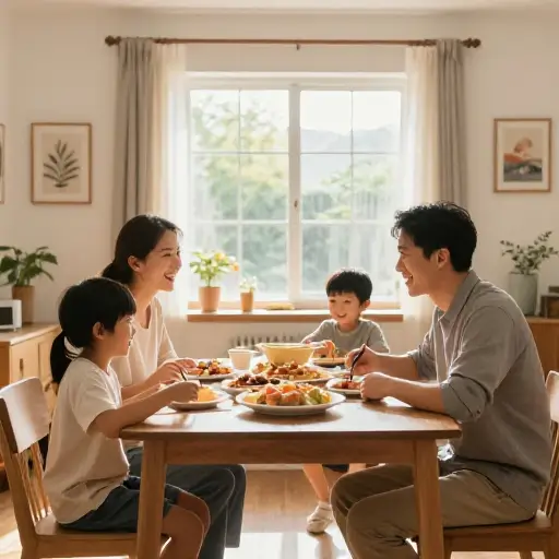 在我停留期间，我住在一个非常慷慨和宽容的家庭里。
