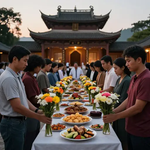 许多文化都有纪念祖先灵魂的传统。