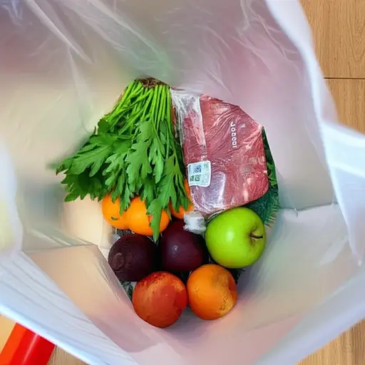 最好把生肉和购物袋里的其他物品分开存放。