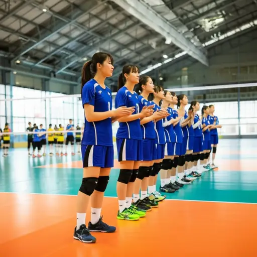 我们需要一位新教练来帮助我们的排球队。