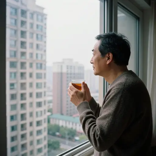 每到秋天，他都会深深思念他长大的那座海滨小镇。