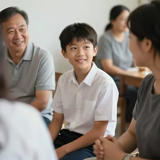 我想改善我和家人、朋友之间的关系。