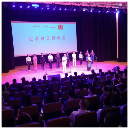 我们将在下个月的诗歌朗诵会上表演兰斯顿·休斯的作品。
