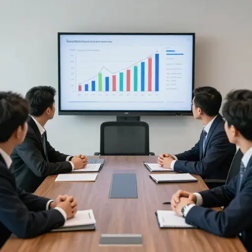 投资者正焦虑地等待着公司的季度收益报告。