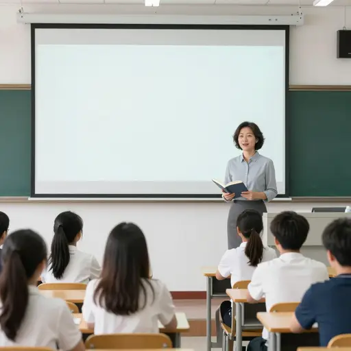 她是一所大学的社会学教授。