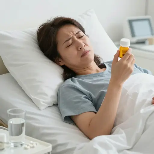 这种药不会让你好转，它只是止疼。