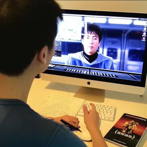 他学习克林贡语是为了能看懂《星际迷航》中没有字幕的部分。