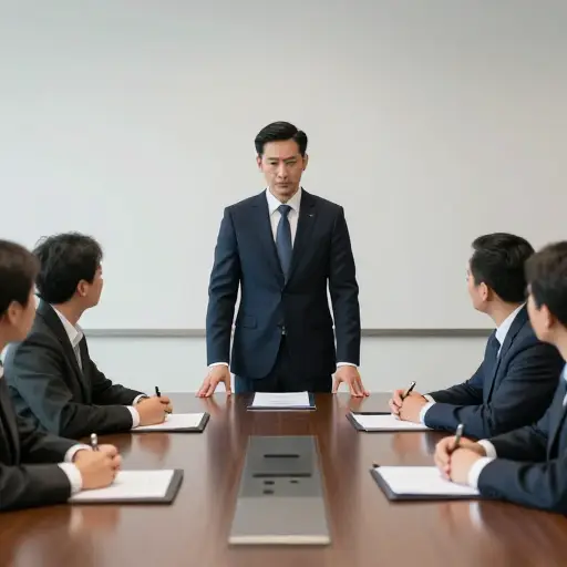 项目失败后，经理不得不面对整个董事会的问责。