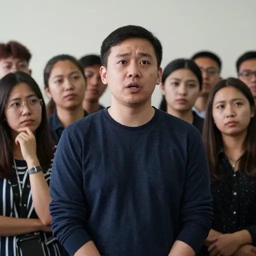 他使用的奇怪短语让所有人都感到困惑。