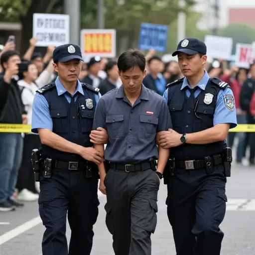 一名罢工者在抗议期间被逮捕。