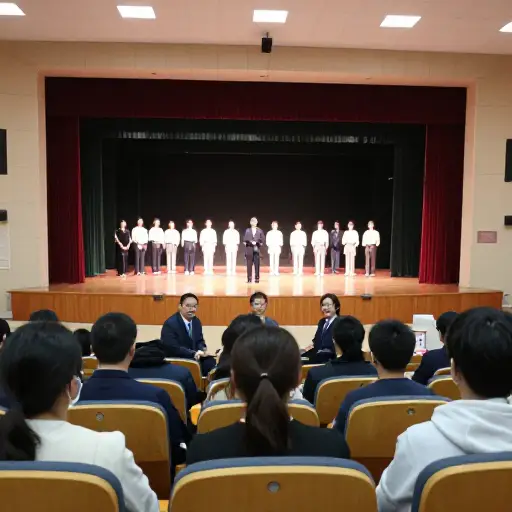 校长和老师们被邀请参加了活动。