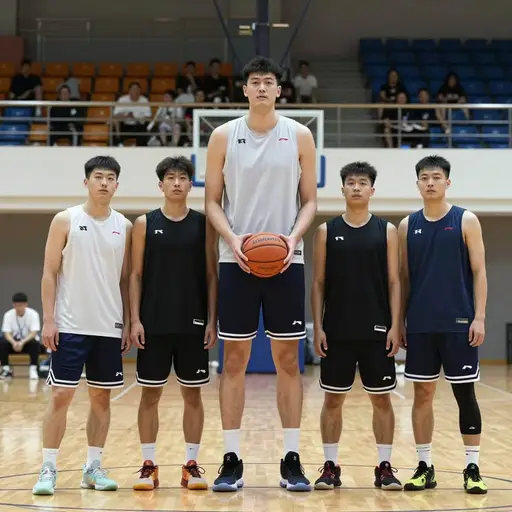 那个篮球运动员身高两米多。
