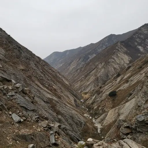 由于条件恶劣，那个偏远的山谷仍然无人居住。