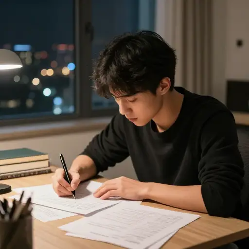 毫无经验的他，就这么一头扎进了他的第一部小说的创作中。