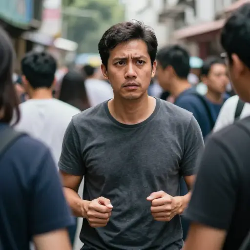 他担心如果他放松警惕，有人可能会利用他。