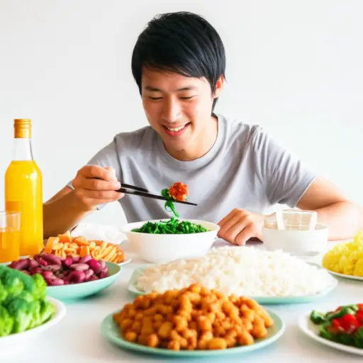 运动后我总是胃口大开。