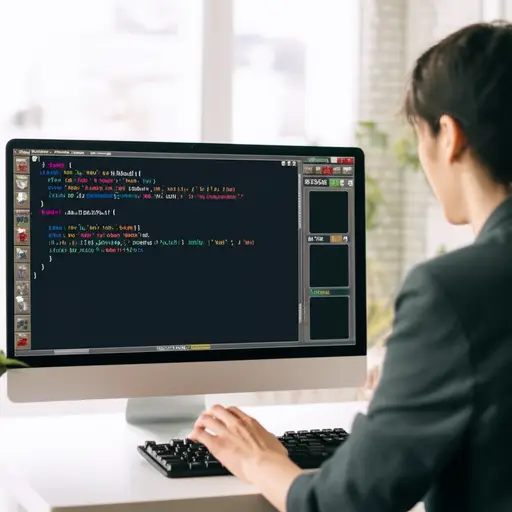 他正在用Python编写一个简单的游戏。
