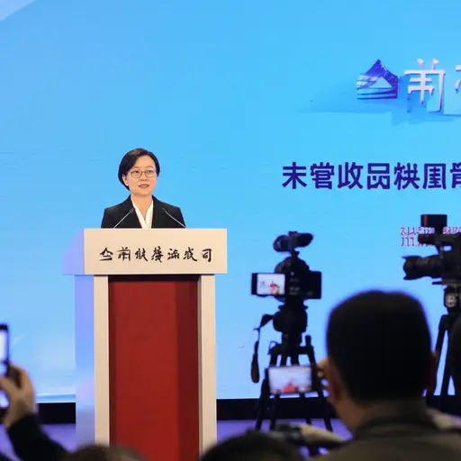 她作为发言人代表公司出席新闻发布会。