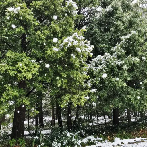 六月下雪在这里是极其罕见的事情。