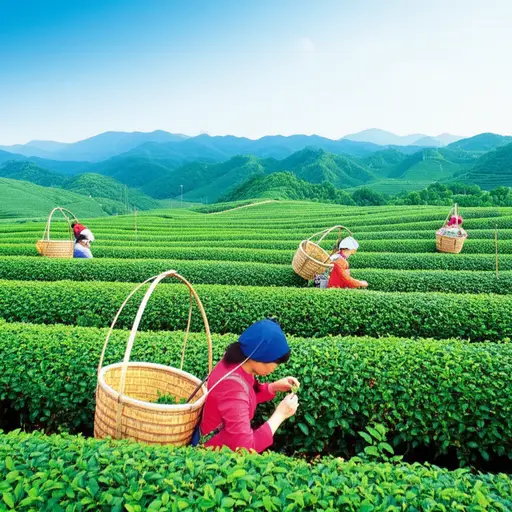 这个地区以生产优质茶叶而闻名。