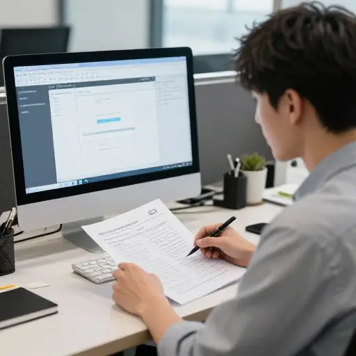 他完全靠自己完成了这个项目。
