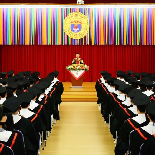 校长的毕业典礼演讲激励了所有毕业生。