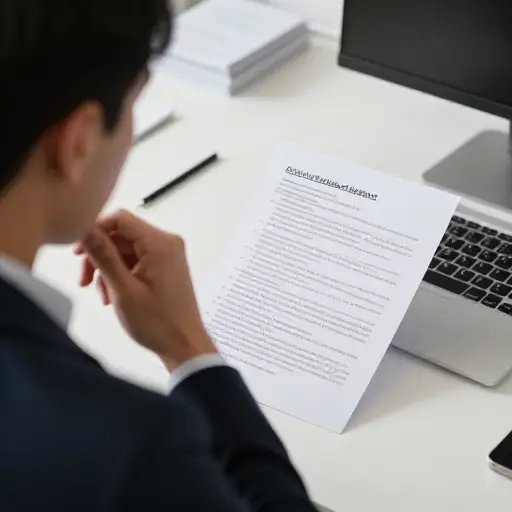在定稿报告之前，他决定先草拟一个提纲。