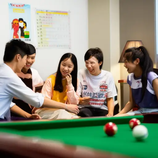 这个青少年俱乐部每周六都有聚会。
